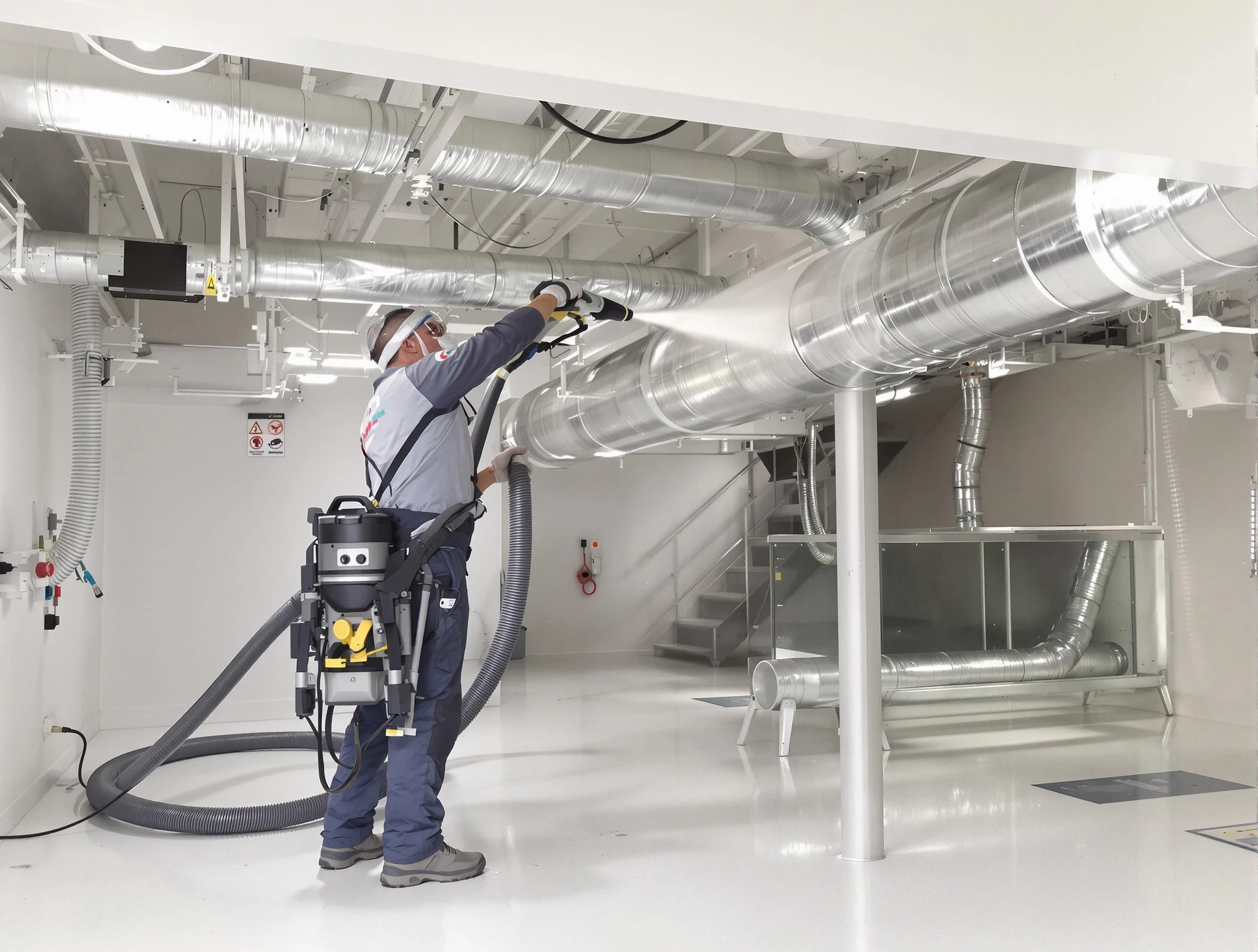 Professional central duct cleaning by Riverside Air Duct Cleaning in Riverside